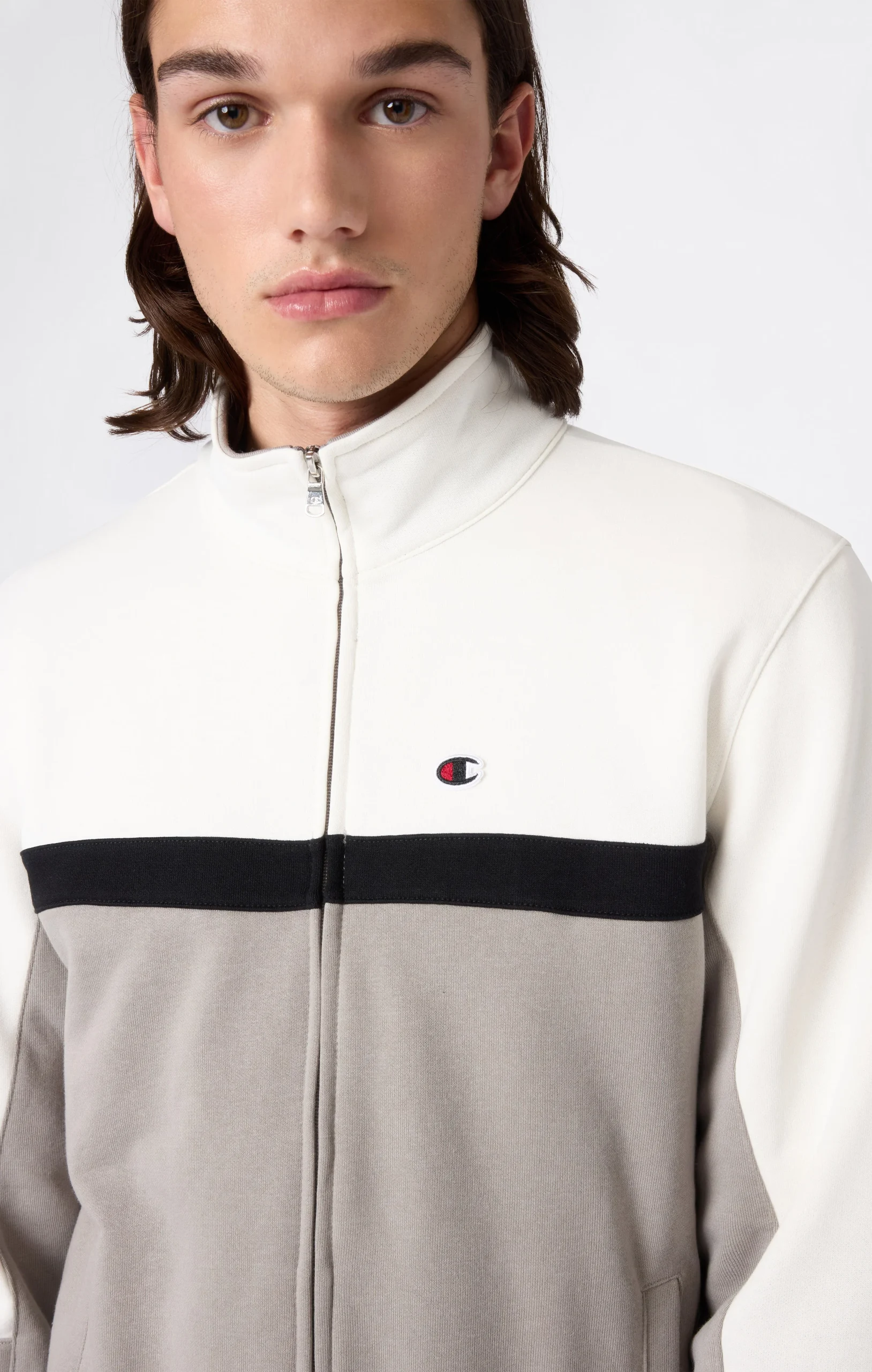 Men’s Lightweight Color Block Full Zip Tracksuit - Imagen 3