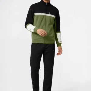 Men’s Lightweight Color Block Full Zip Tracksuit
