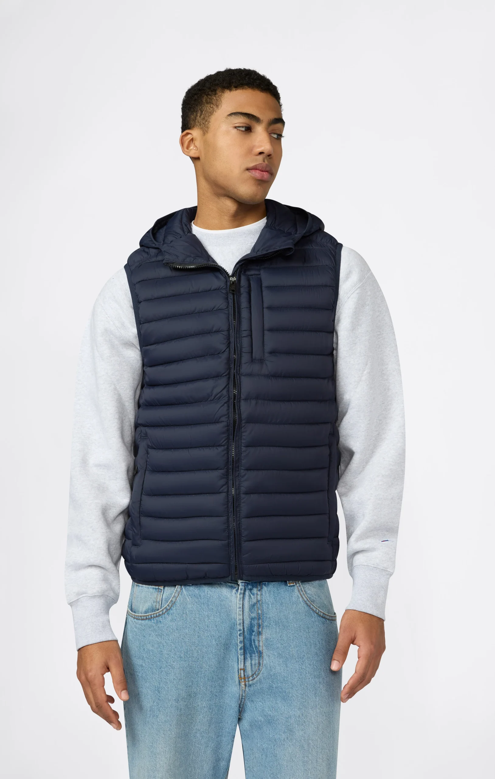Men’s Padded Hooded Vest