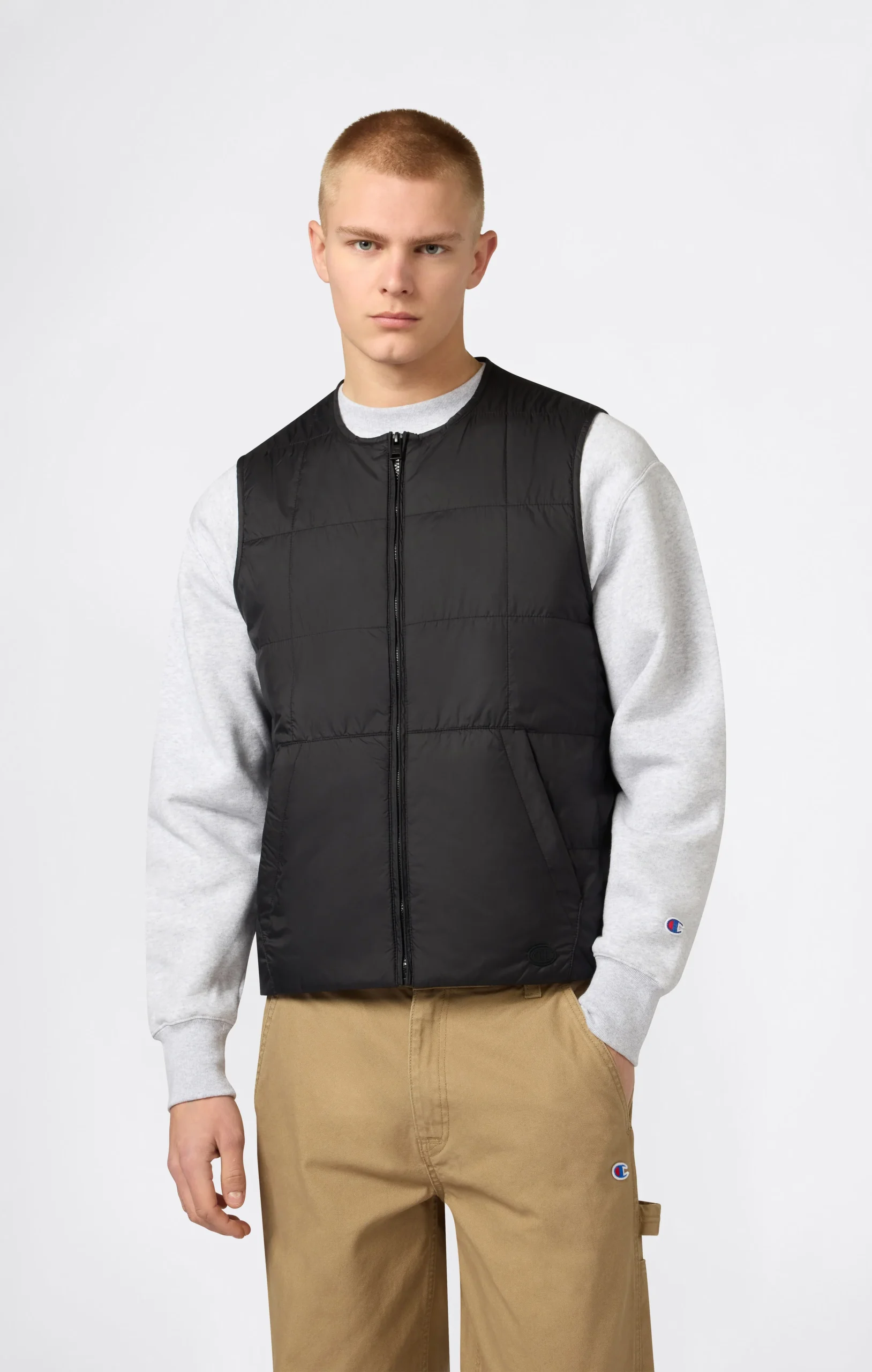 Men’s Padded Full Zip Vest