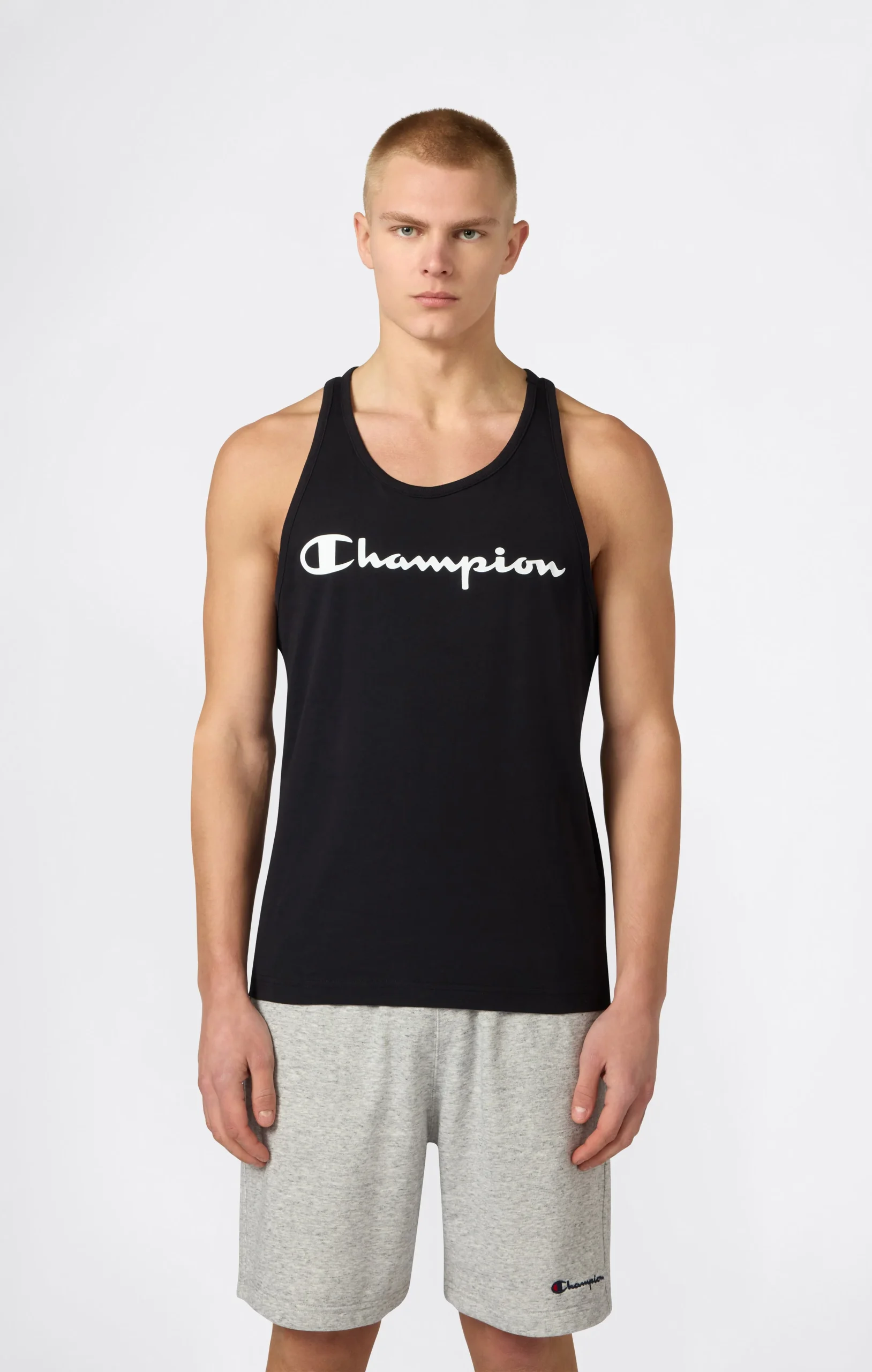 Men’s Tank Top with Maxi Printed Logo