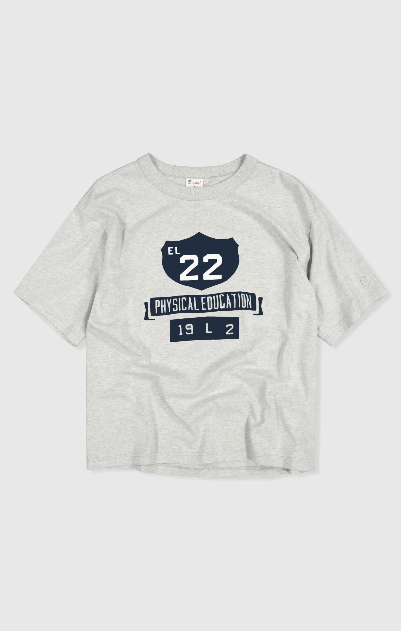 Men’s Collegiate-Inspired Crewneck T-Shirt Time Capsule