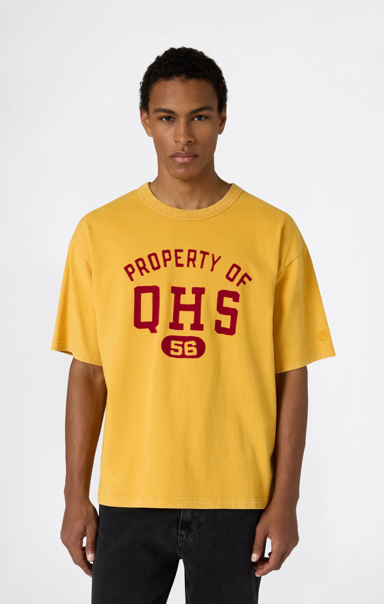 Men’s Collegiate-Inspired Crewneck T-Shirt Time Capsule