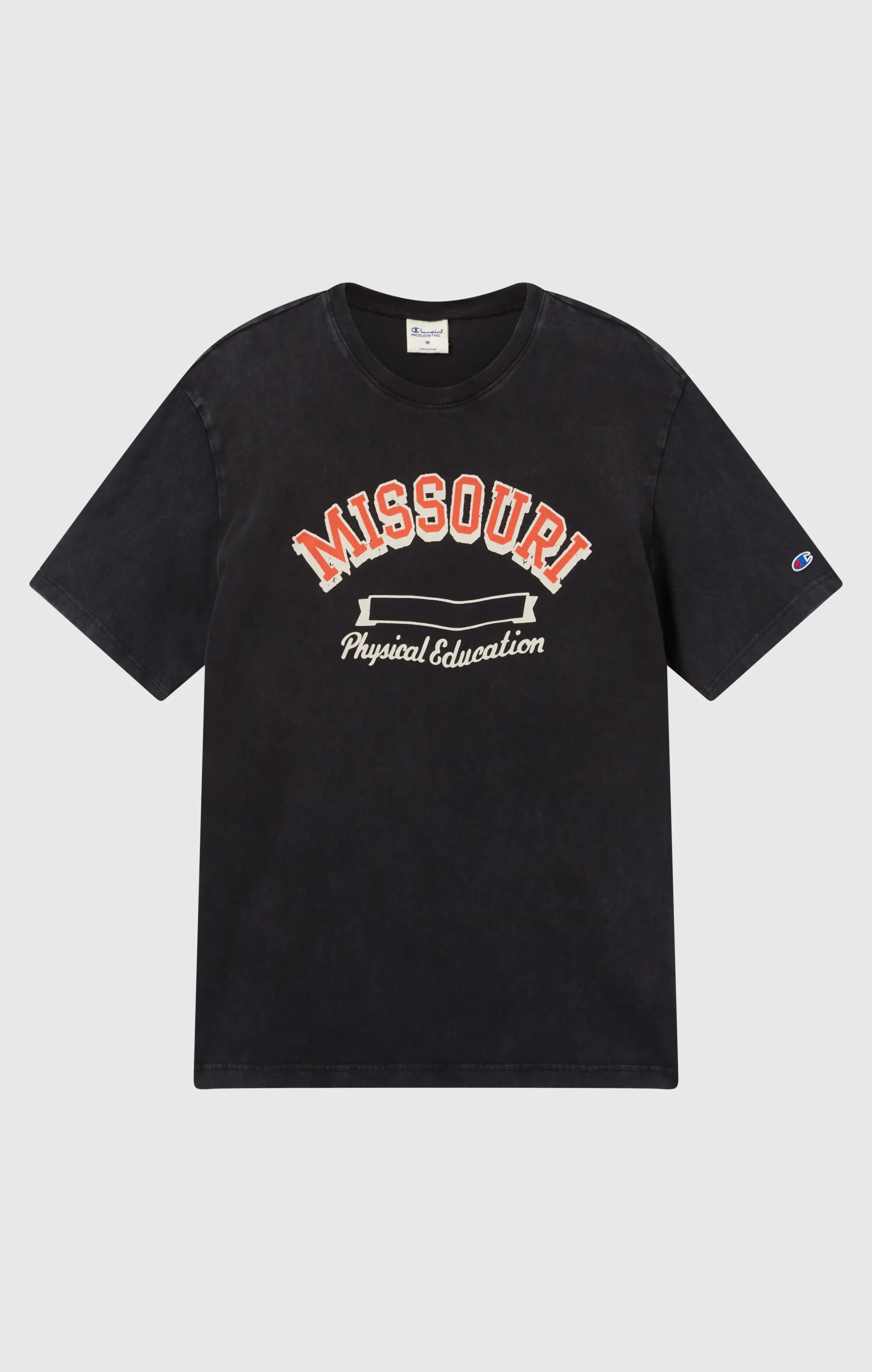 Men’s Heavy Cotton T-Shirt with Reverse Weave Print - Imagen 6