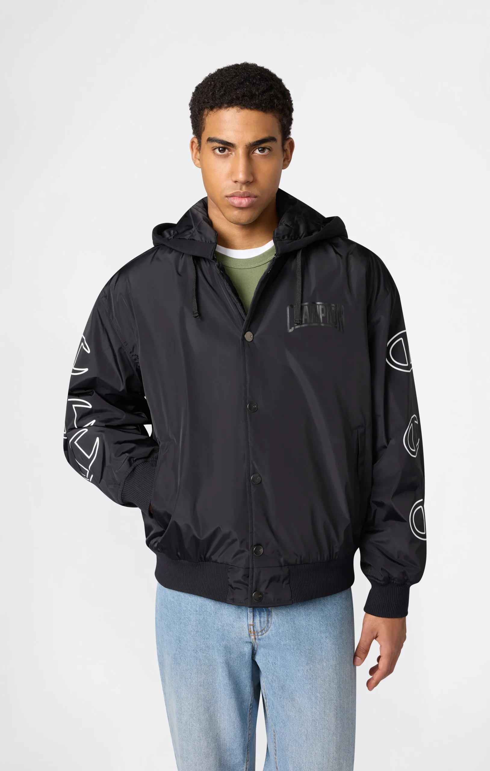 Men’s Hooded Bomber Jacket