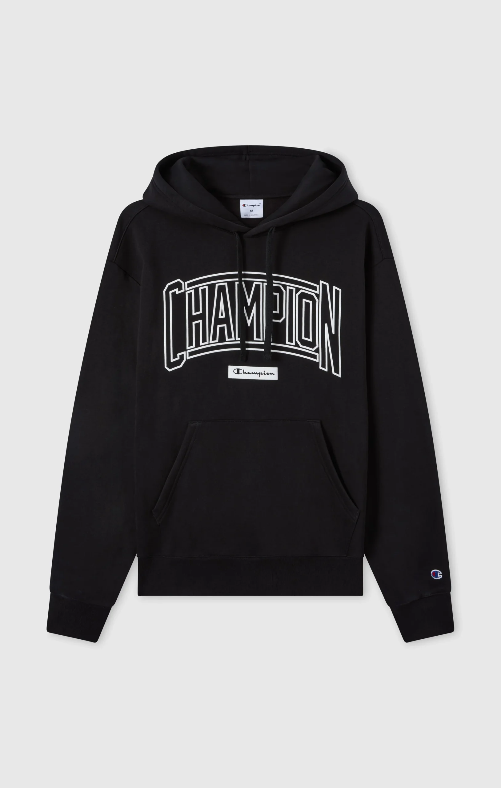 Men’s Hooded Sweatshirt With Brushed Interior And Puff Print Logo - Imagen 6