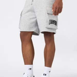 Men’s Cargo Shorts With Brushed Interior And Logo