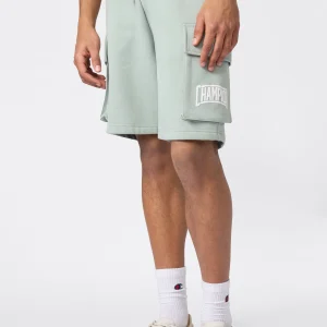 Men’s Cargo Shorts With Brushed Interior And Logo