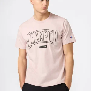Men’s Crewneck T-Shirt With Puff Print Logo