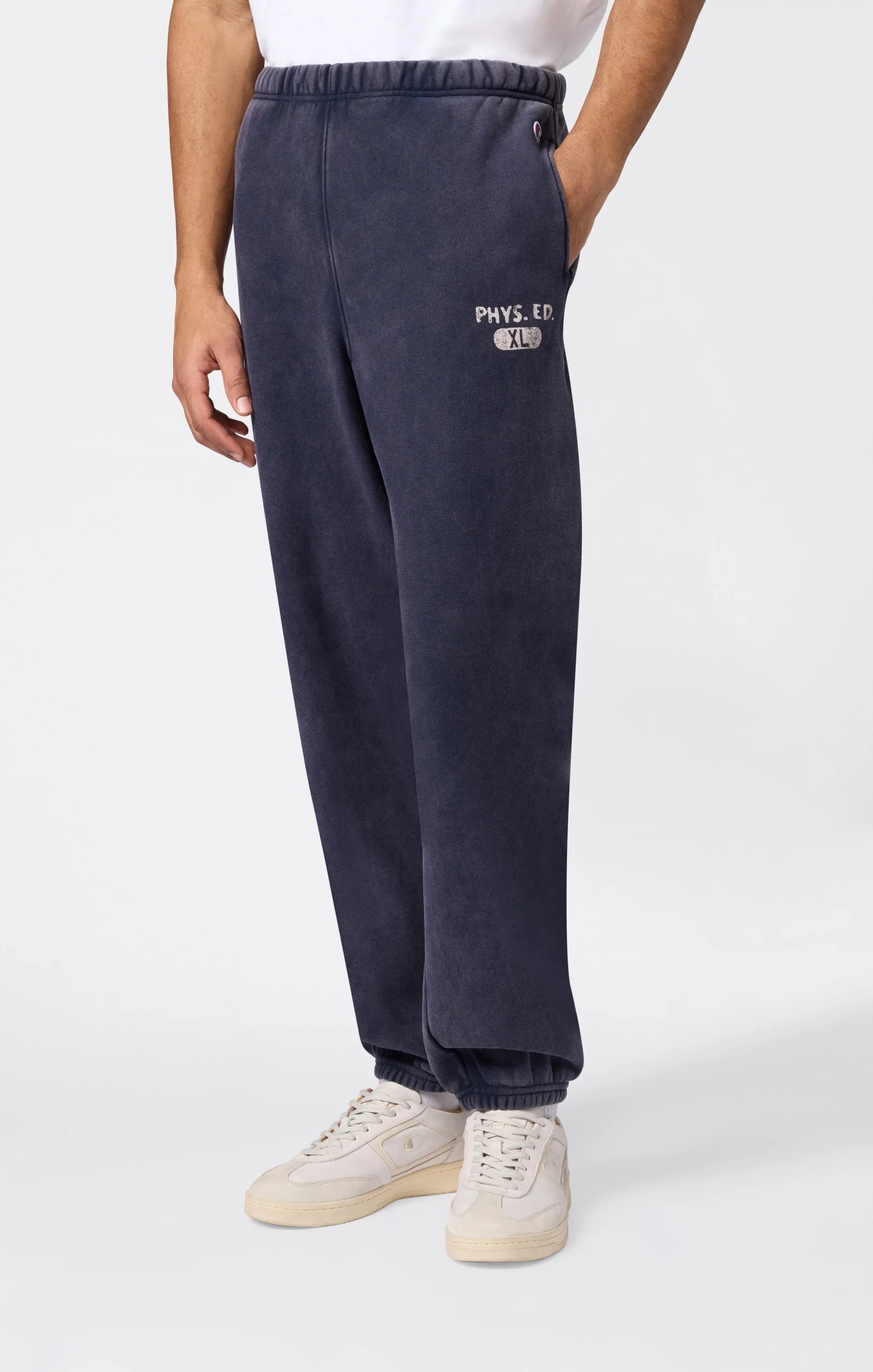 Men’s Fleece Jogger Pants with Elastic Cuffs and Brushed Interior Reverse Weave