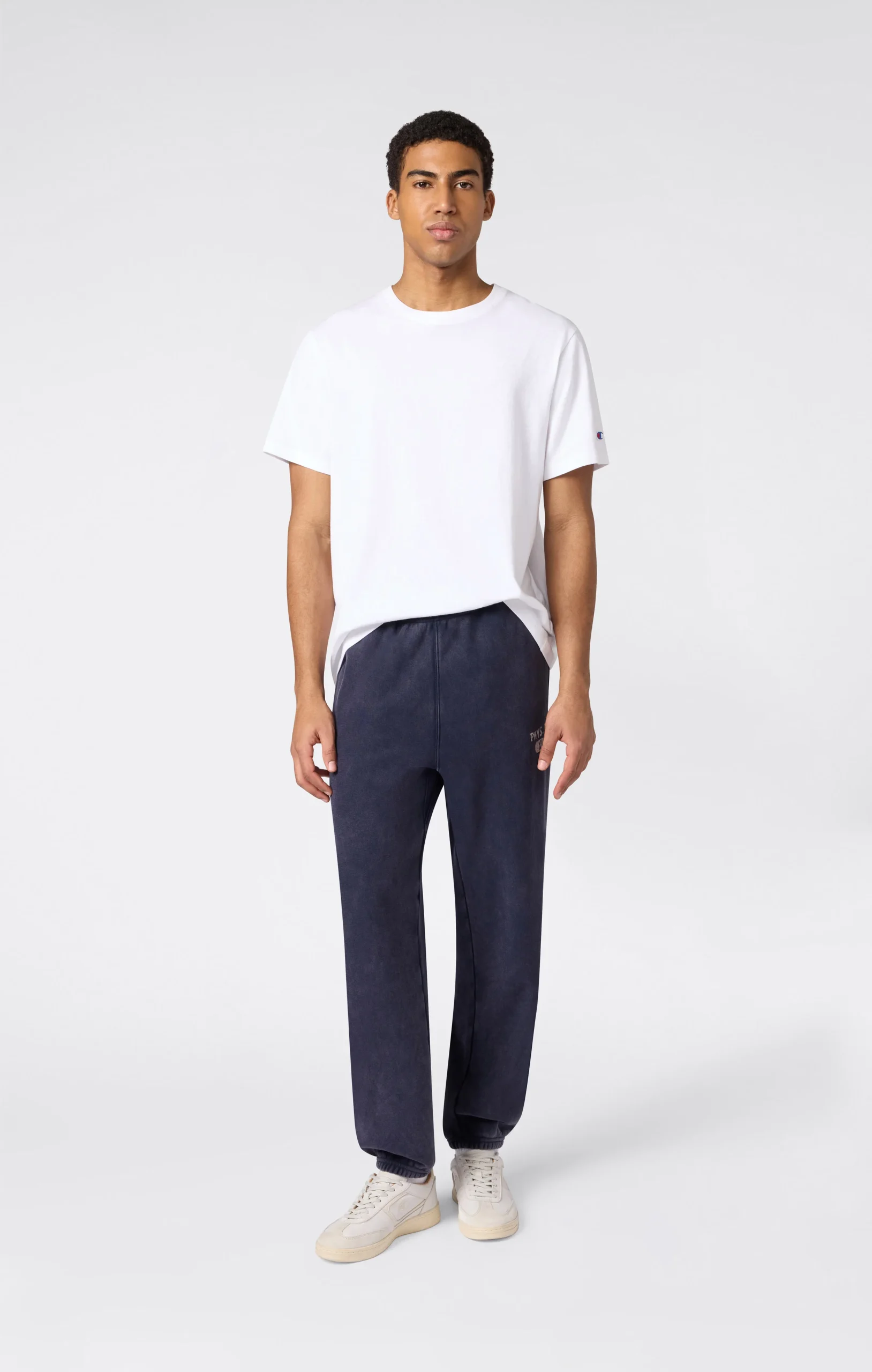 Men’s Fleece Jogger Pants with Elastic Cuffs and Brushed Interior Reverse Weave - Imagen 3