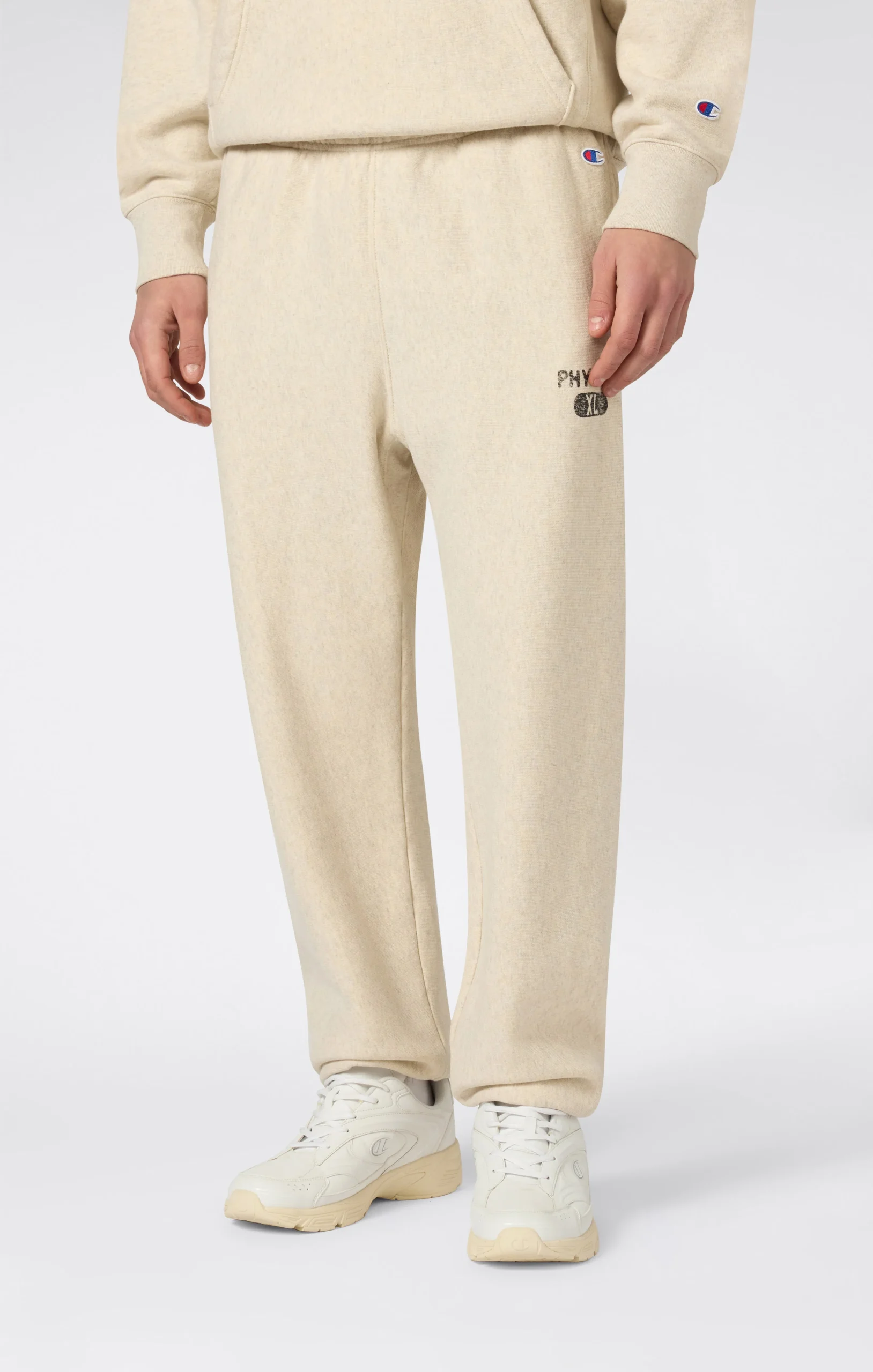 Men’s Fleece Jogger Pants with Elastic Cuffs and Brushed Interior Reverse Weave