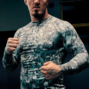 Men's Long-Sleeve Compression T-Shirt Combat