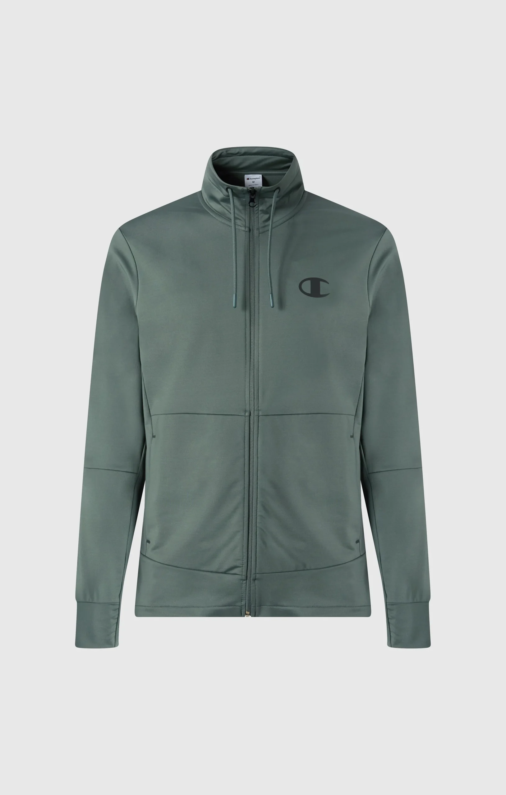 Men's Slim Fit Full-Zip Stretch Poly Hoodie - Imagen 6