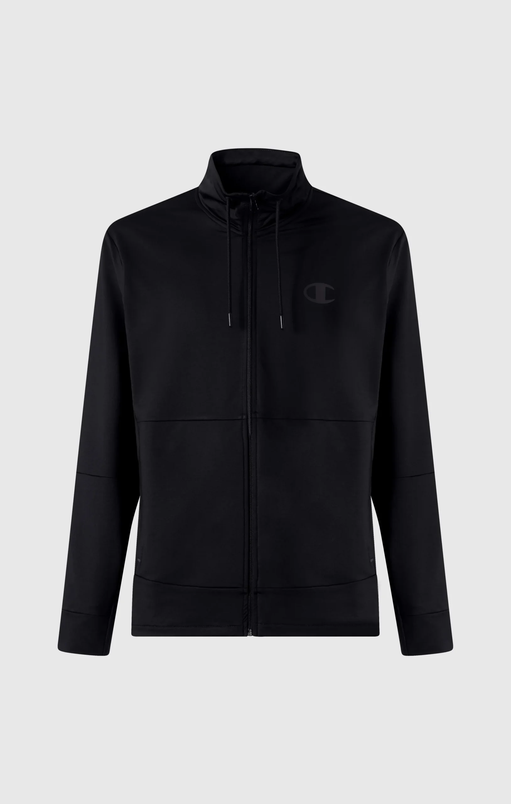 Men's Slim Fit Full-Zip Stretch Poly Hoodie - Imagen 6