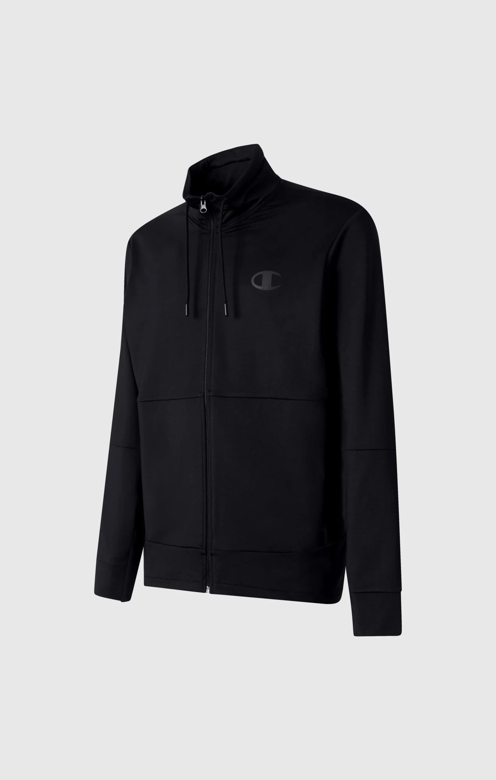 Men's Slim Fit Full-Zip Stretch Poly Hoodie - Imagen 8