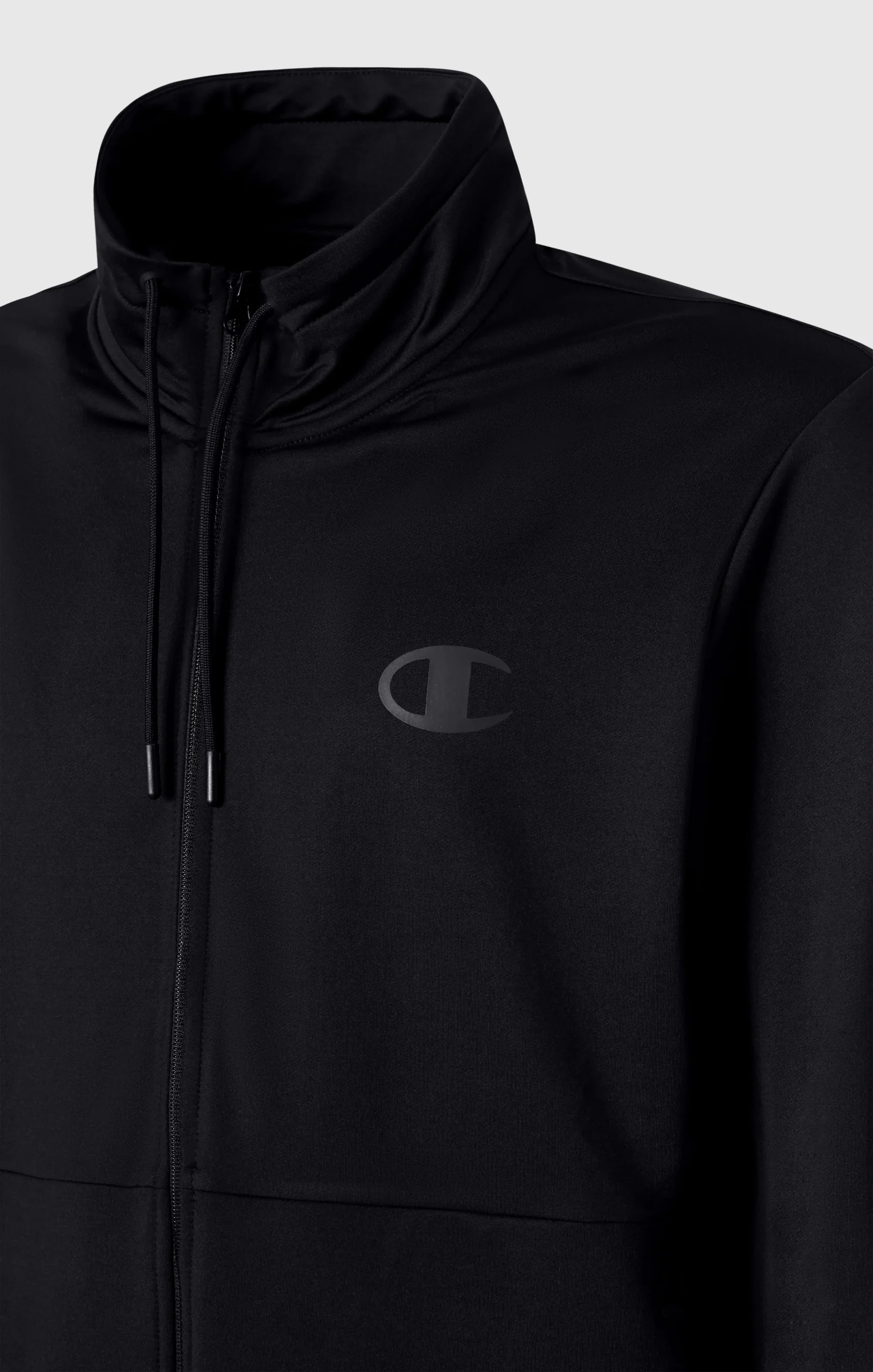 Men's Slim Fit Full-Zip Stretch Poly Hoodie - Imagen 9