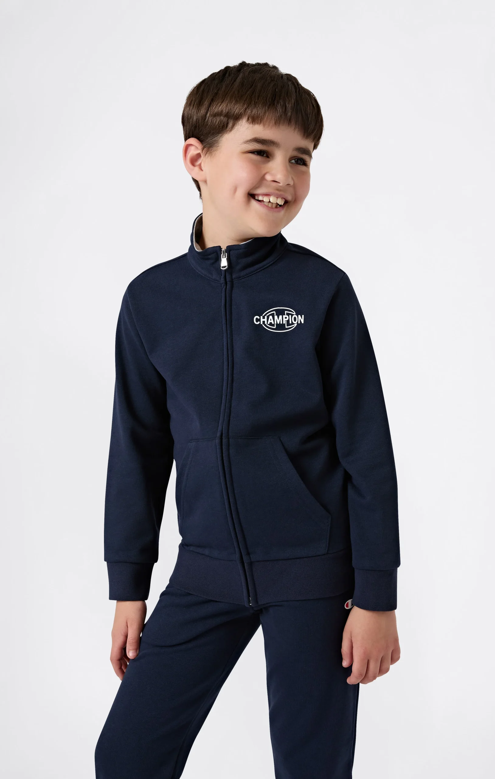 Kids’ Lightweight Terry Full-Zip Tracksuit