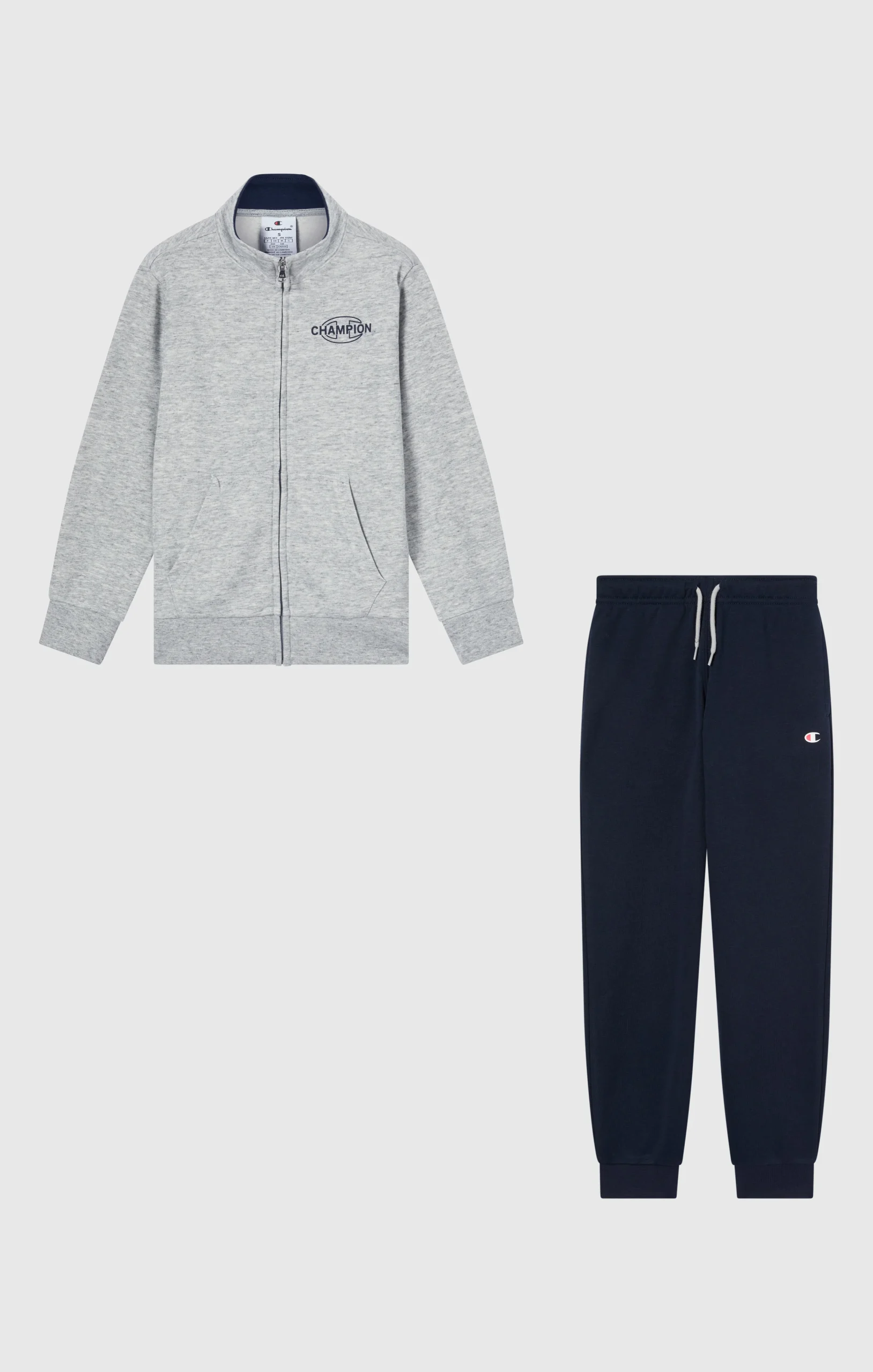 Kids’ Lightweight Terry Full-Zip Tracksuit - Imagen 5