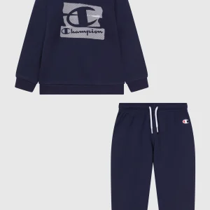 Baby Crewneck Fleece  Sweatsuit with Graphic