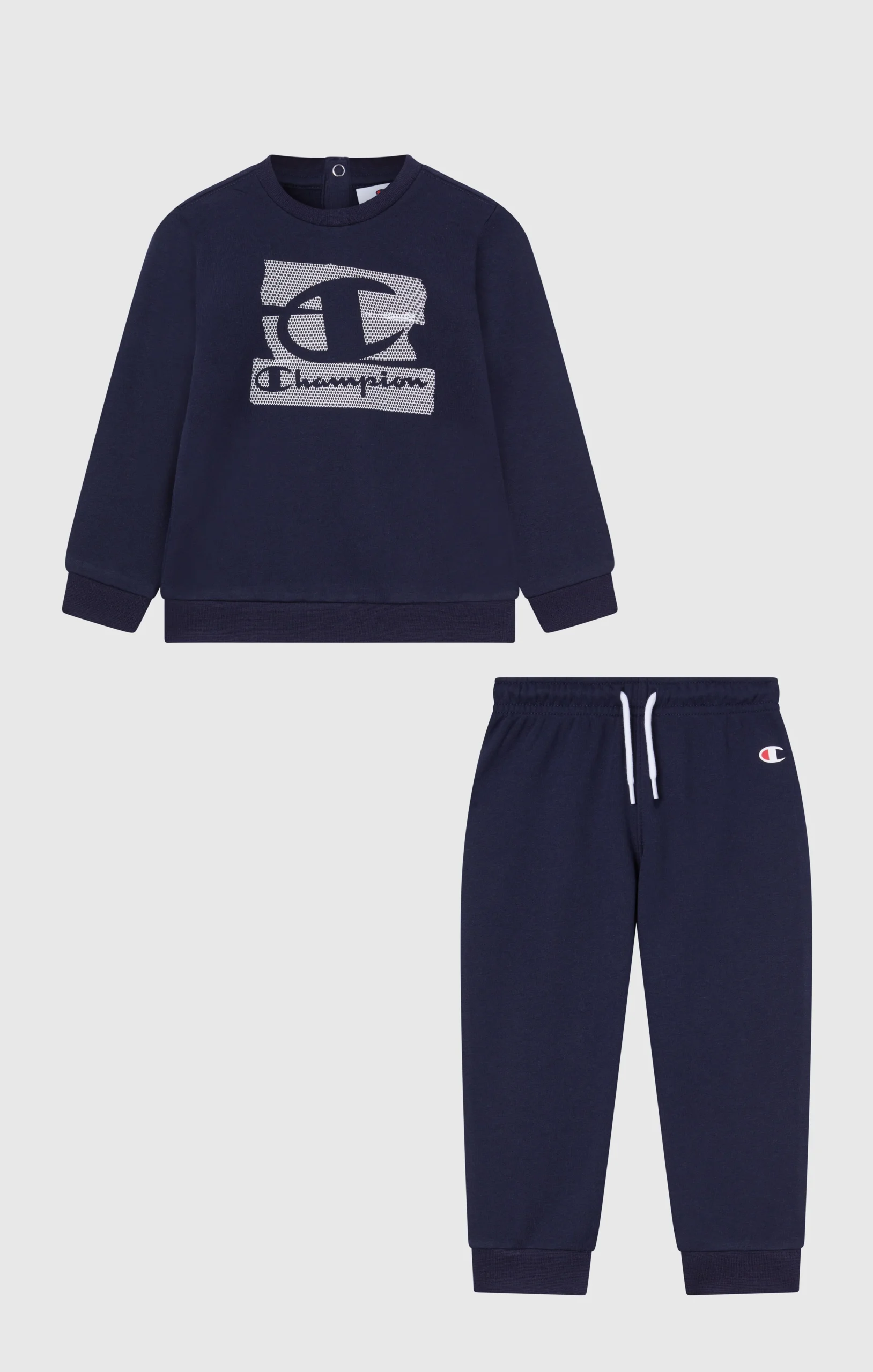 Baby Crewneck Fleece  Sweatsuit with Graphic