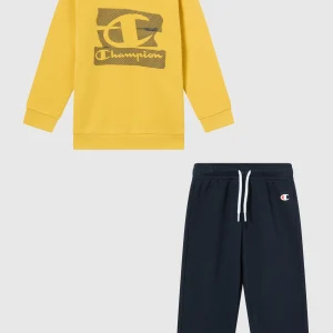 Baby Crewneck Fleece  Sweatsuit with Graphic