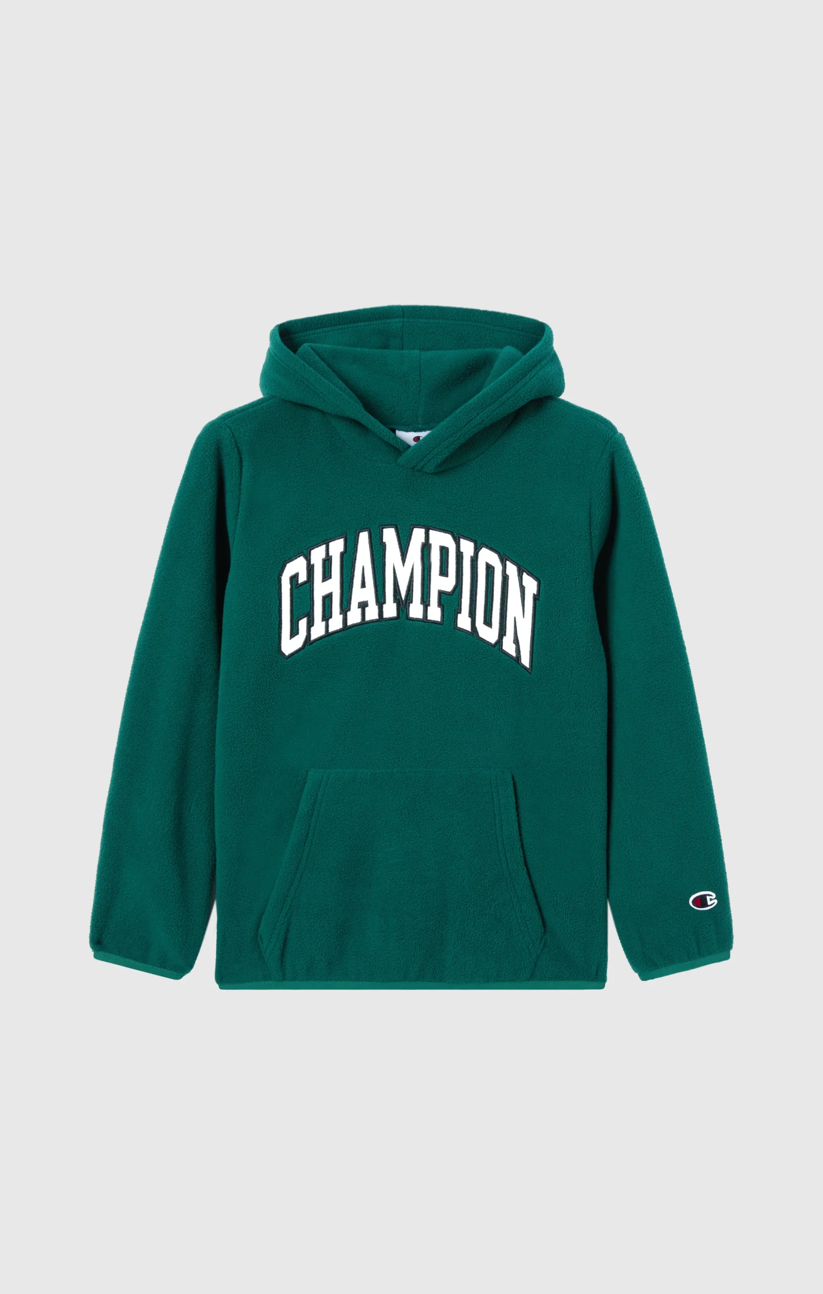 Boys’ Fleece Polar Hoodie Script Logo