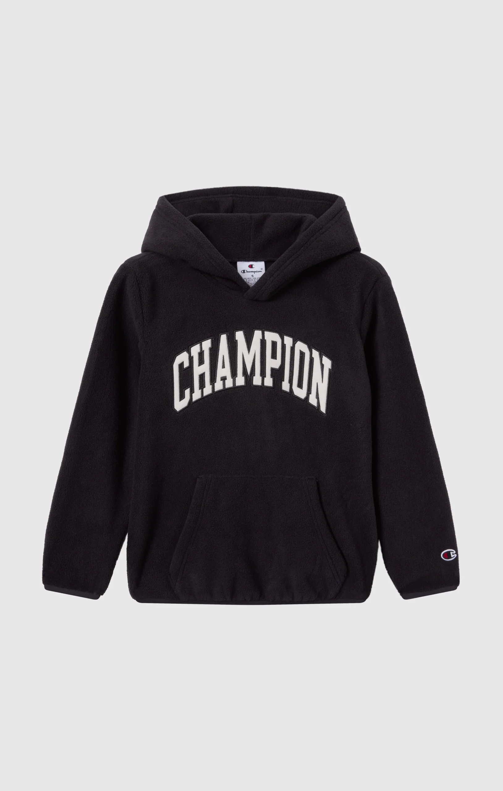 Boys’ Fleece Polar Hoodie Script Logo