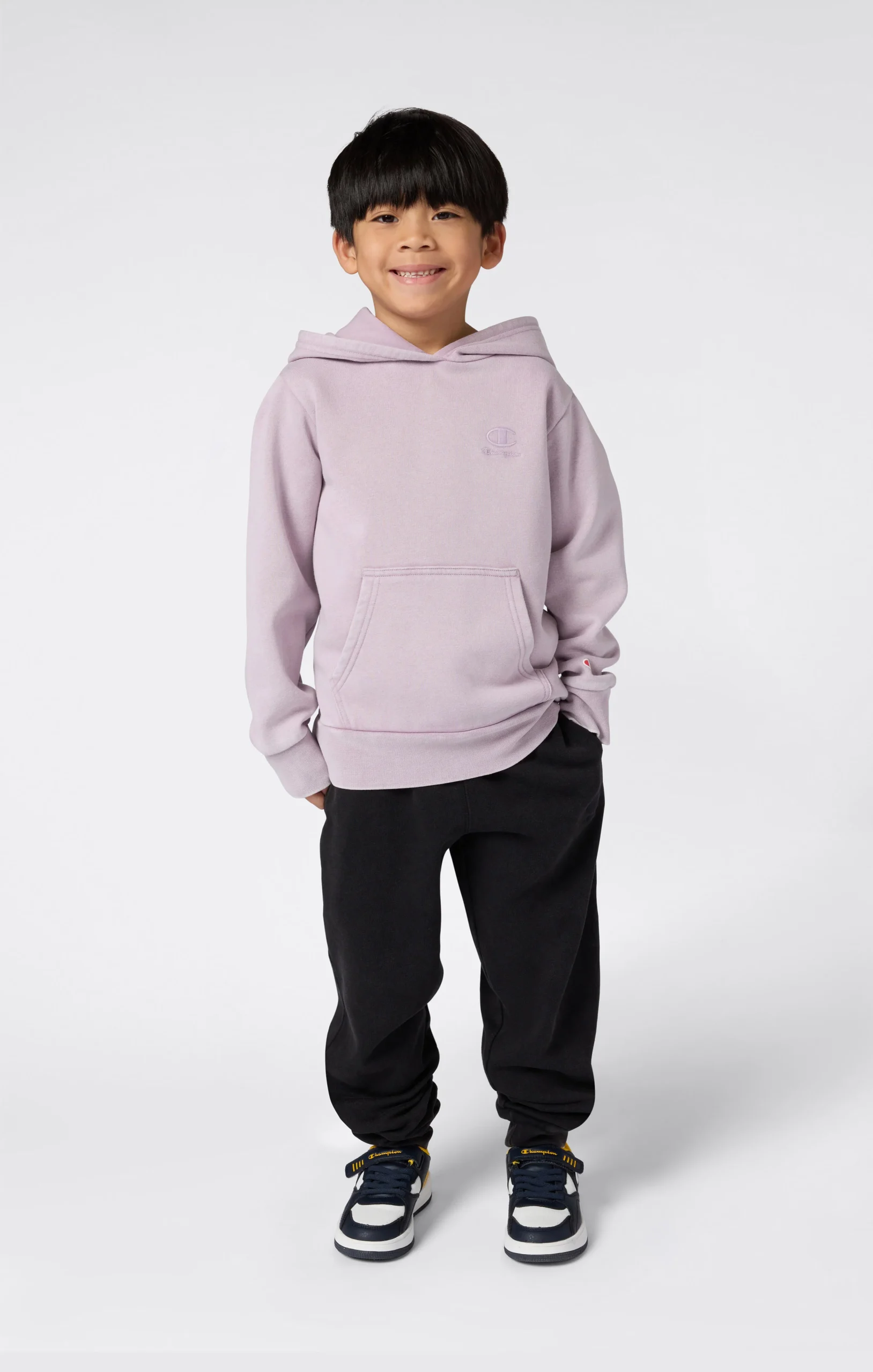 Boys’ Washed Fleece Hoodie Icons