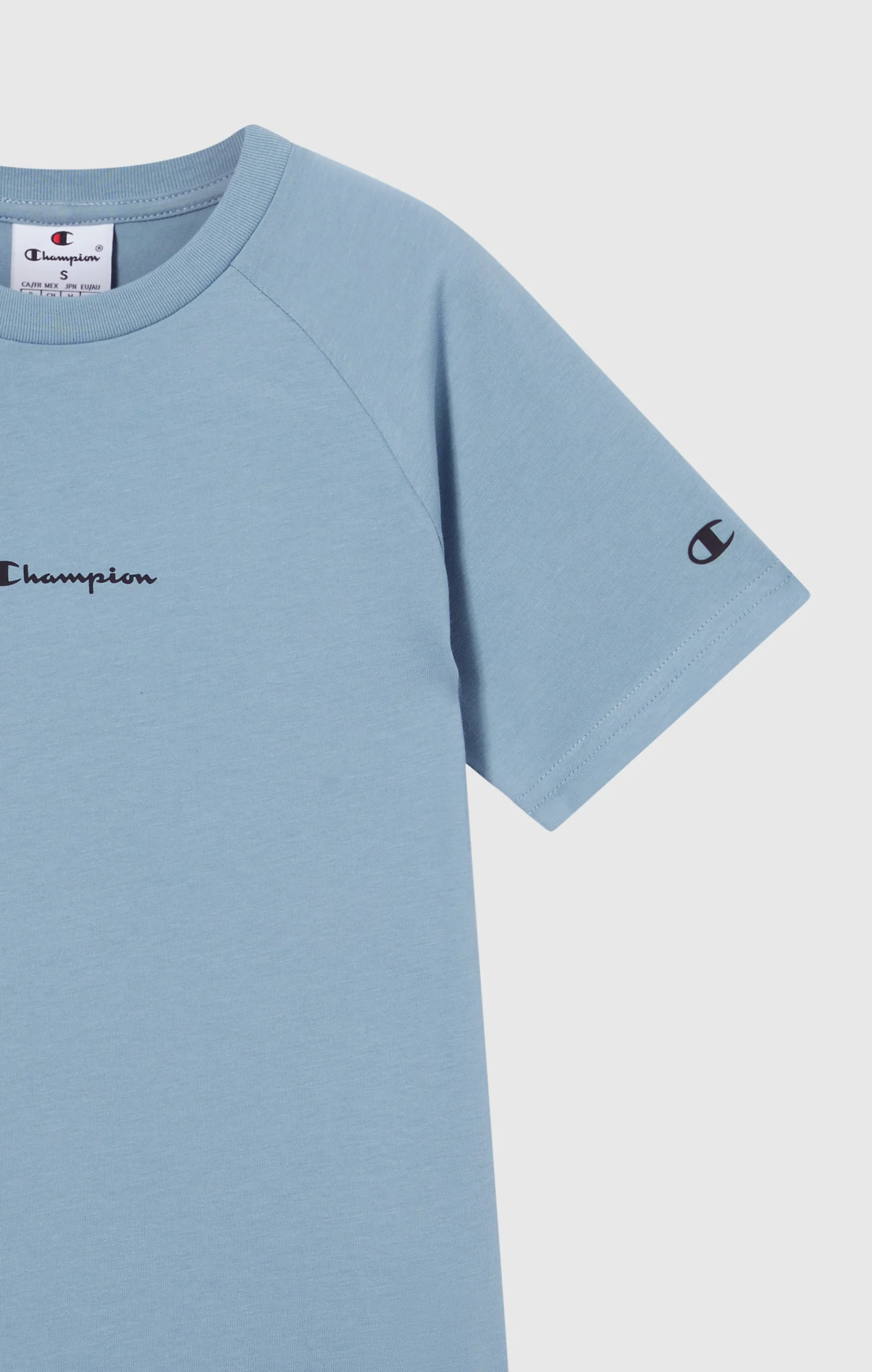 Boys’ Crewneck T-Shirt Light Cotton Jersey C-Tech - Imagen 6