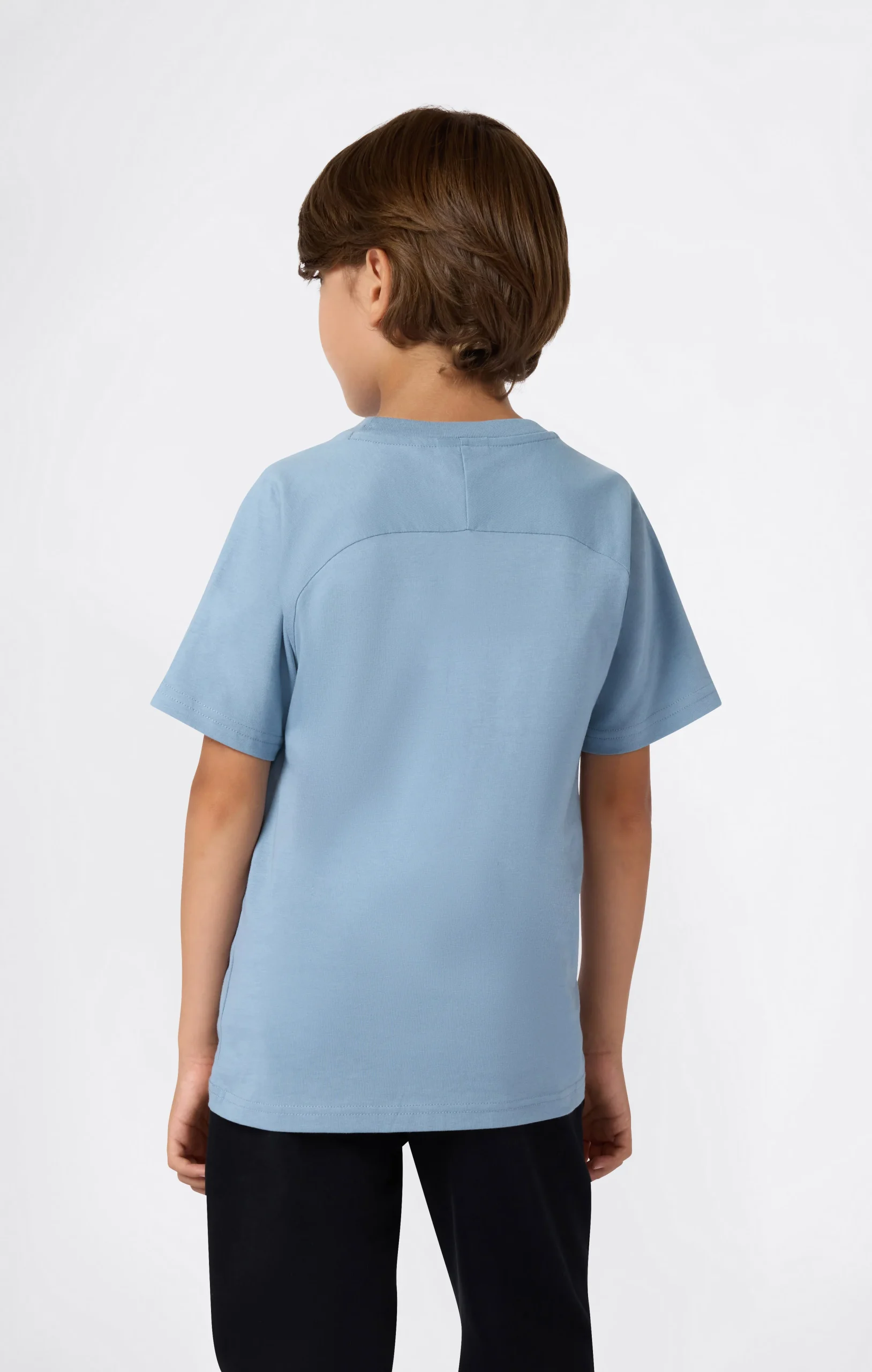 Boys’ Crewneck T-Shirt Light Cotton Jersey C-Tech - Imagen 4