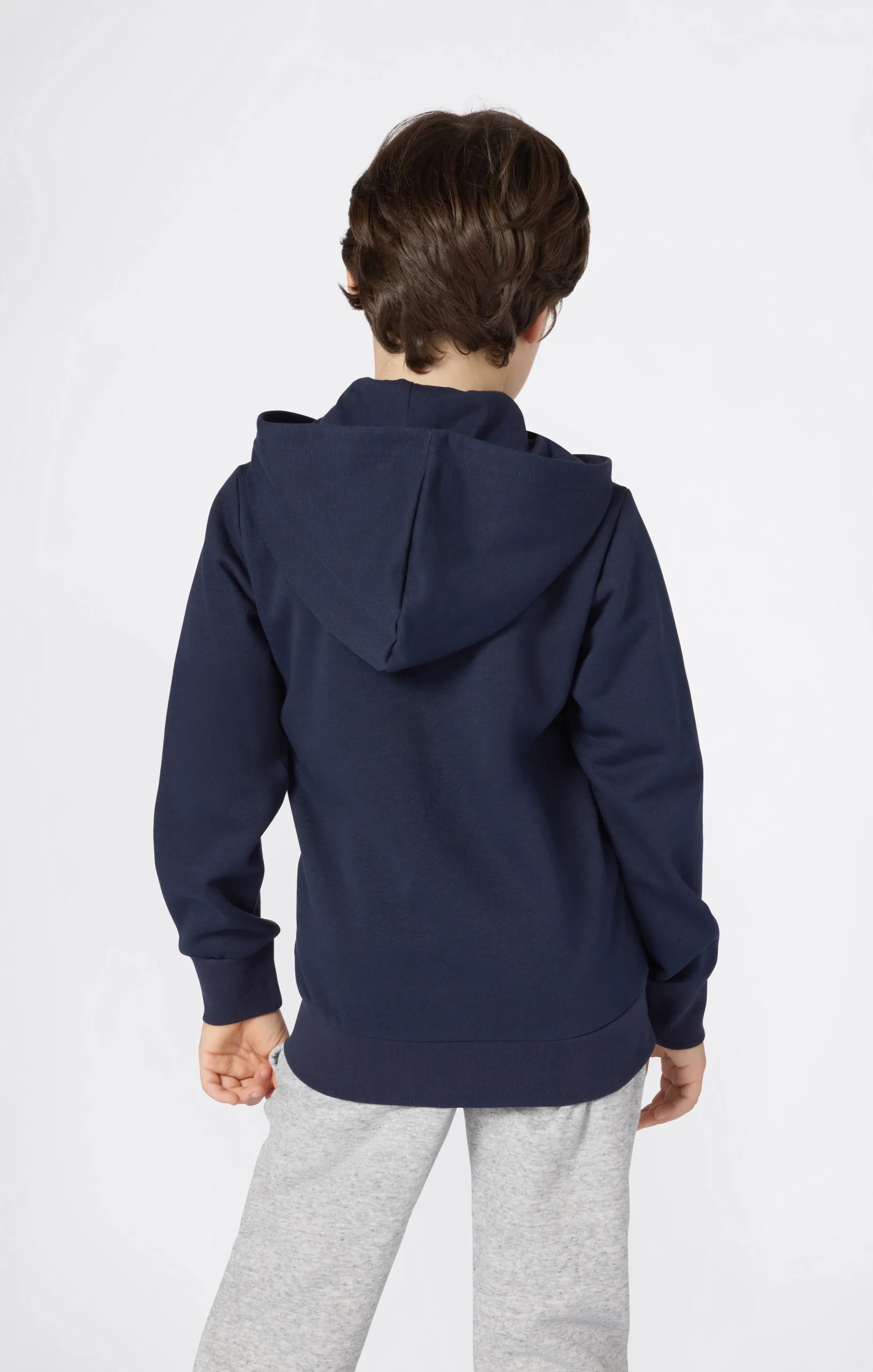 Boys’ Full Zip Fleece Hoodie Icons - Imagen 4