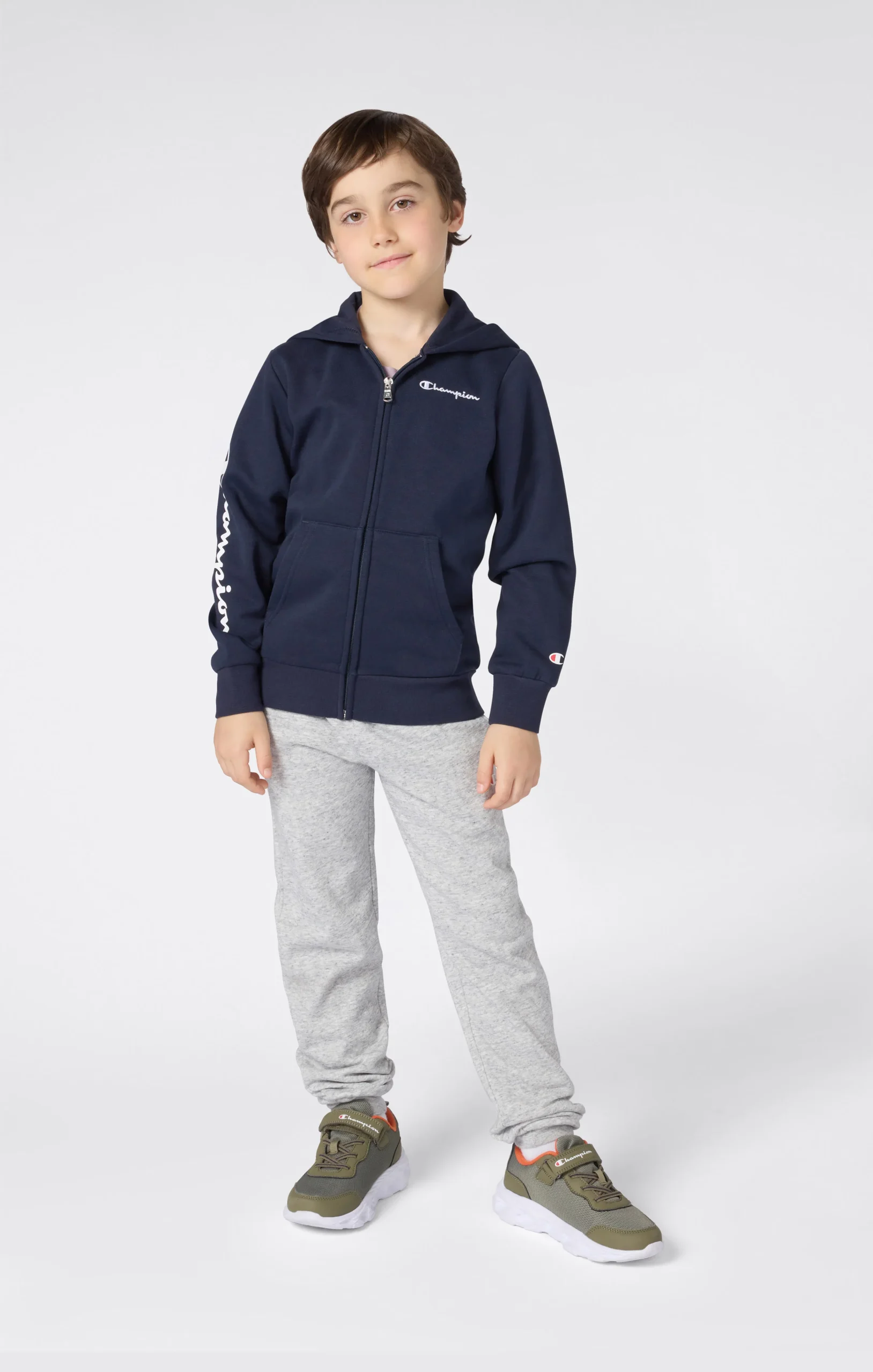 Boys’ Full Zip Fleece Hoodie Icons - Imagen 3