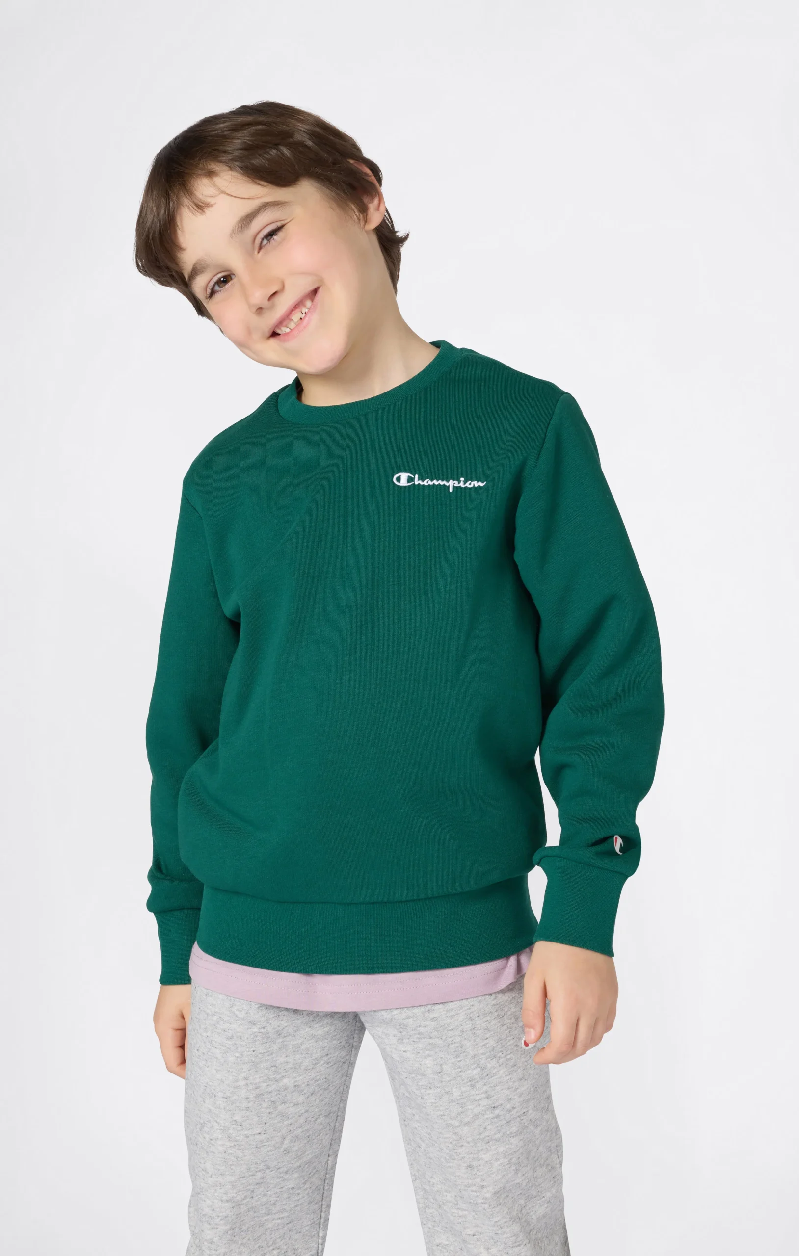 Boys’ Fleece Crewneck Sweatshirt Icons