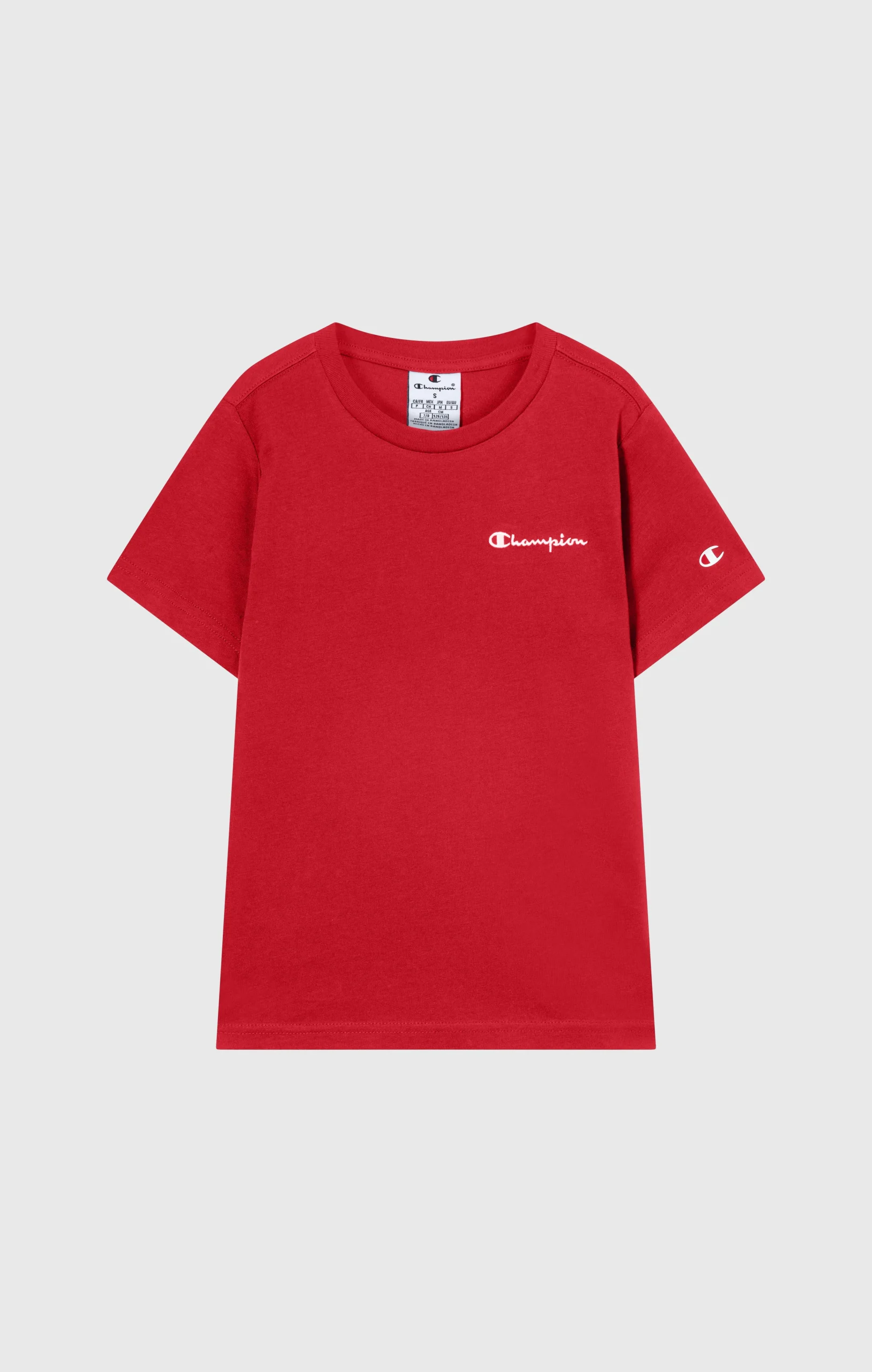 Boys’ Crewneck Small Script Logo T-Shirt Icons - Imagen 5