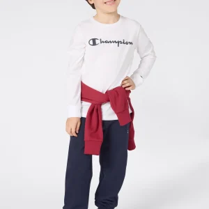 Boys' Long Sleeve T-Shirt Script Logo