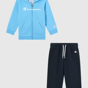 Baby Hooded Full Zip Fleece Sweatsuit Icons