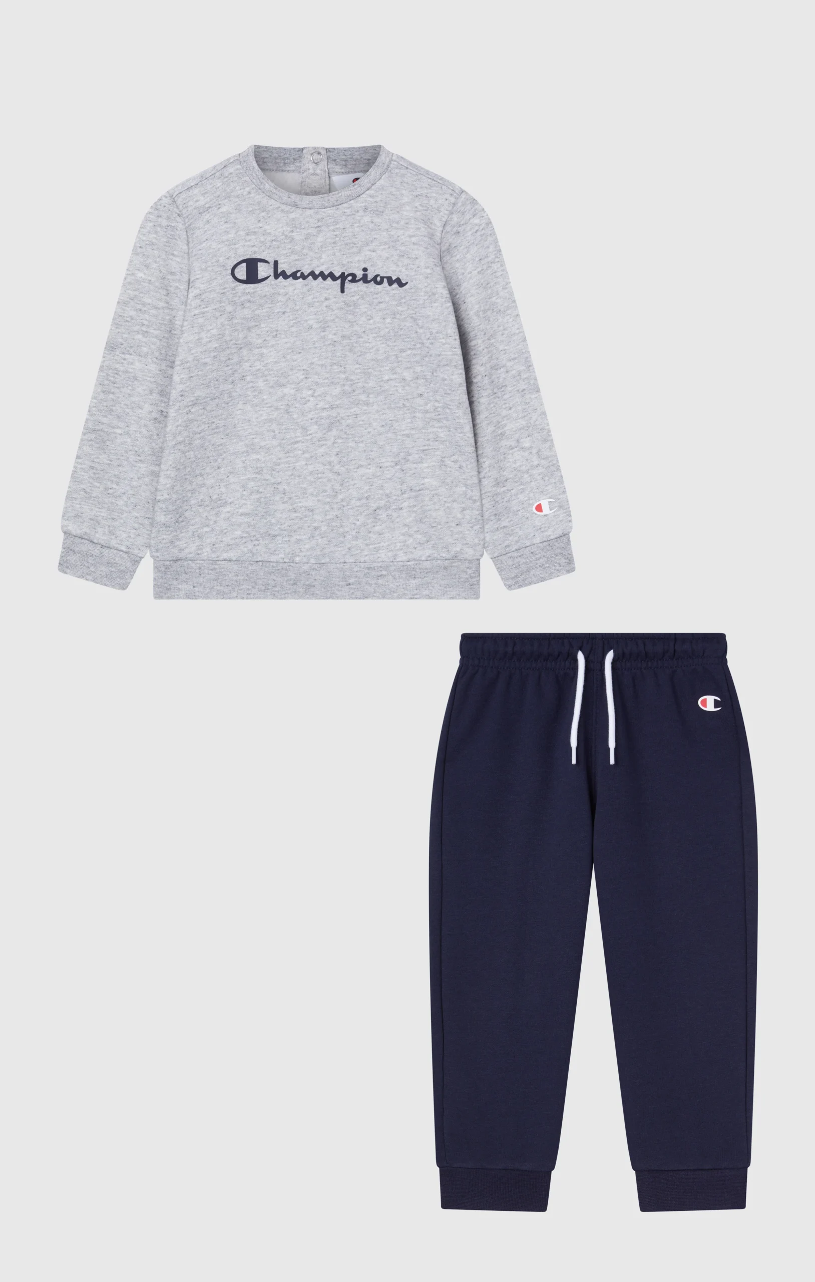 Baby Crewneck Fleece Sweatsuit Icons