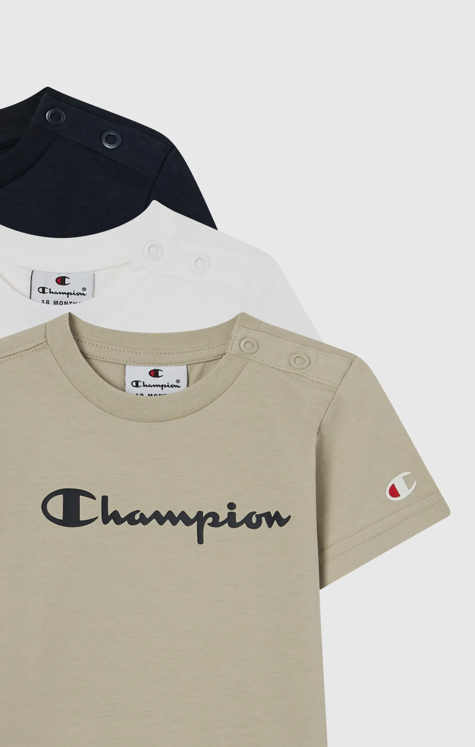 Baby 3-Pack Crewneck T-Shirts Icons - Imagen 3