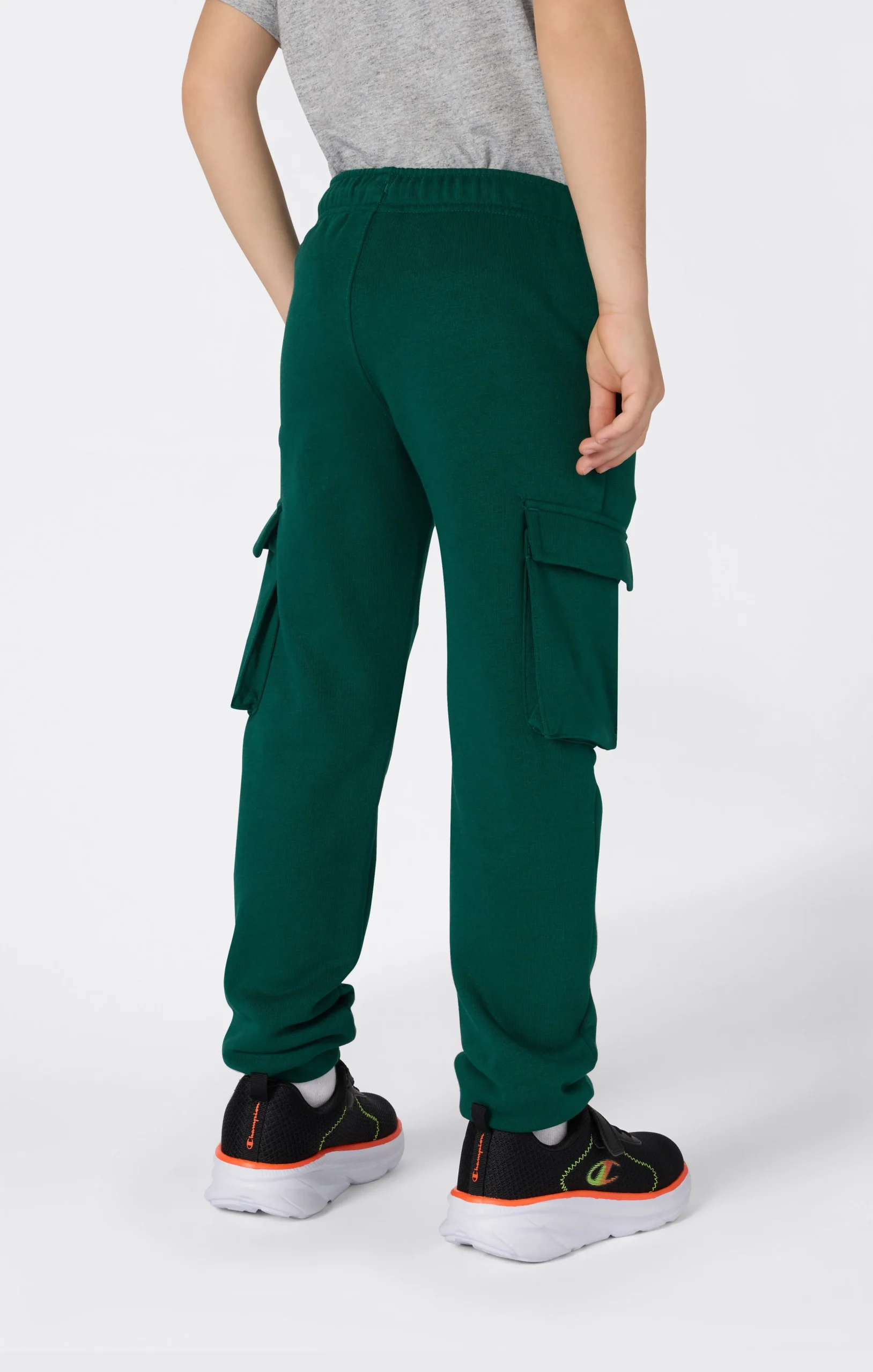 Boys' Fleece Cargo Pants Icons - Imagen 4