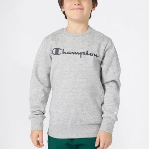 Boys' Fleece Crewneck Sweatshirt Script Logo