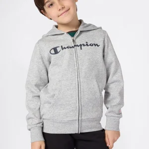 Boys' Fleece Full Zip Hoodie Script Logo