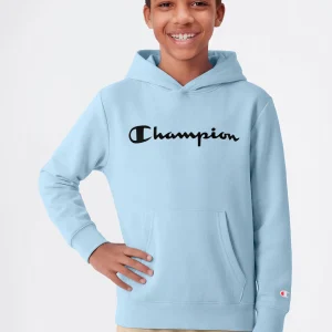 Boys’ Lightweight Hooded Sweatshirt with Maxi Printed Logo