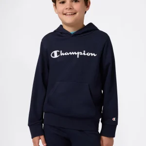 Boys’ Lightweight Hooded Sweatshirt with Maxi Printed Logo