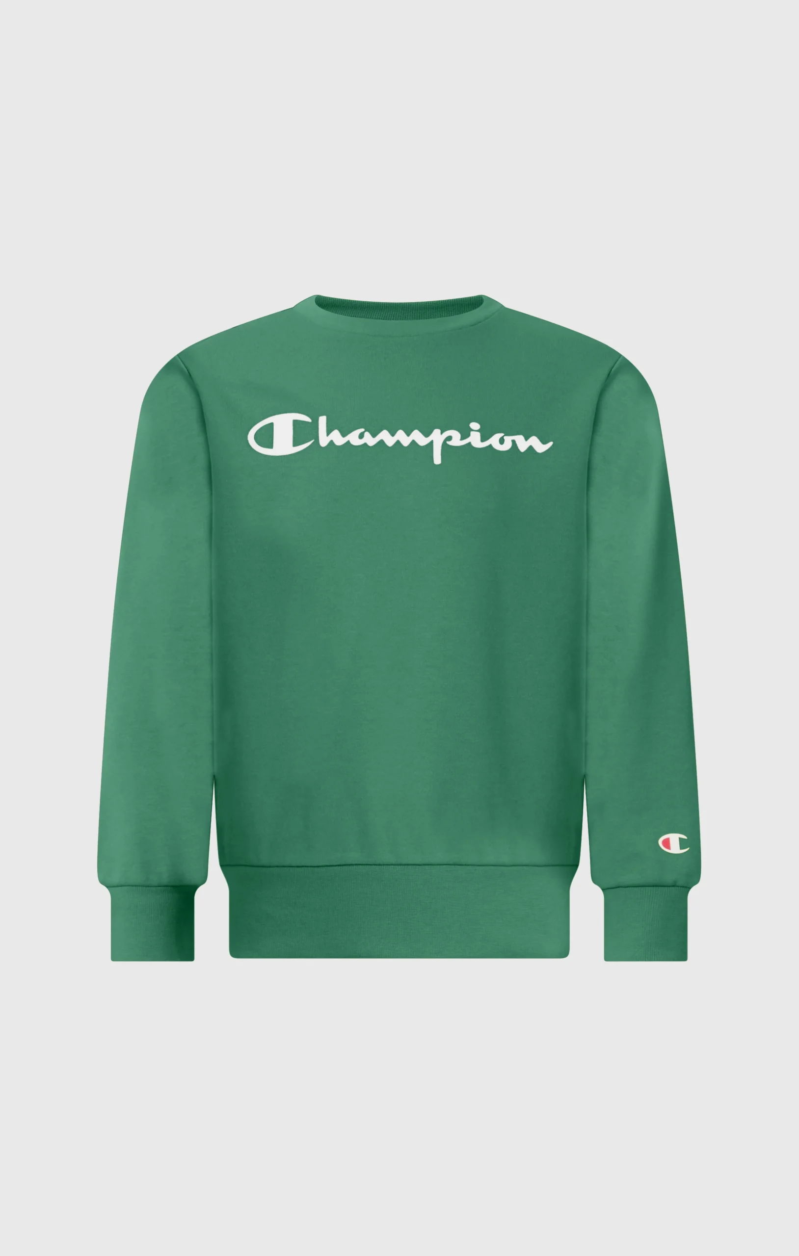 Boys’ Lightweight Crewneck Sweatshirt with Maxi Printed Logo - Imagen 5