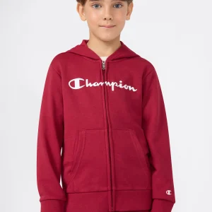 Boys' Full Zip Hoodie with Maxi Logo
