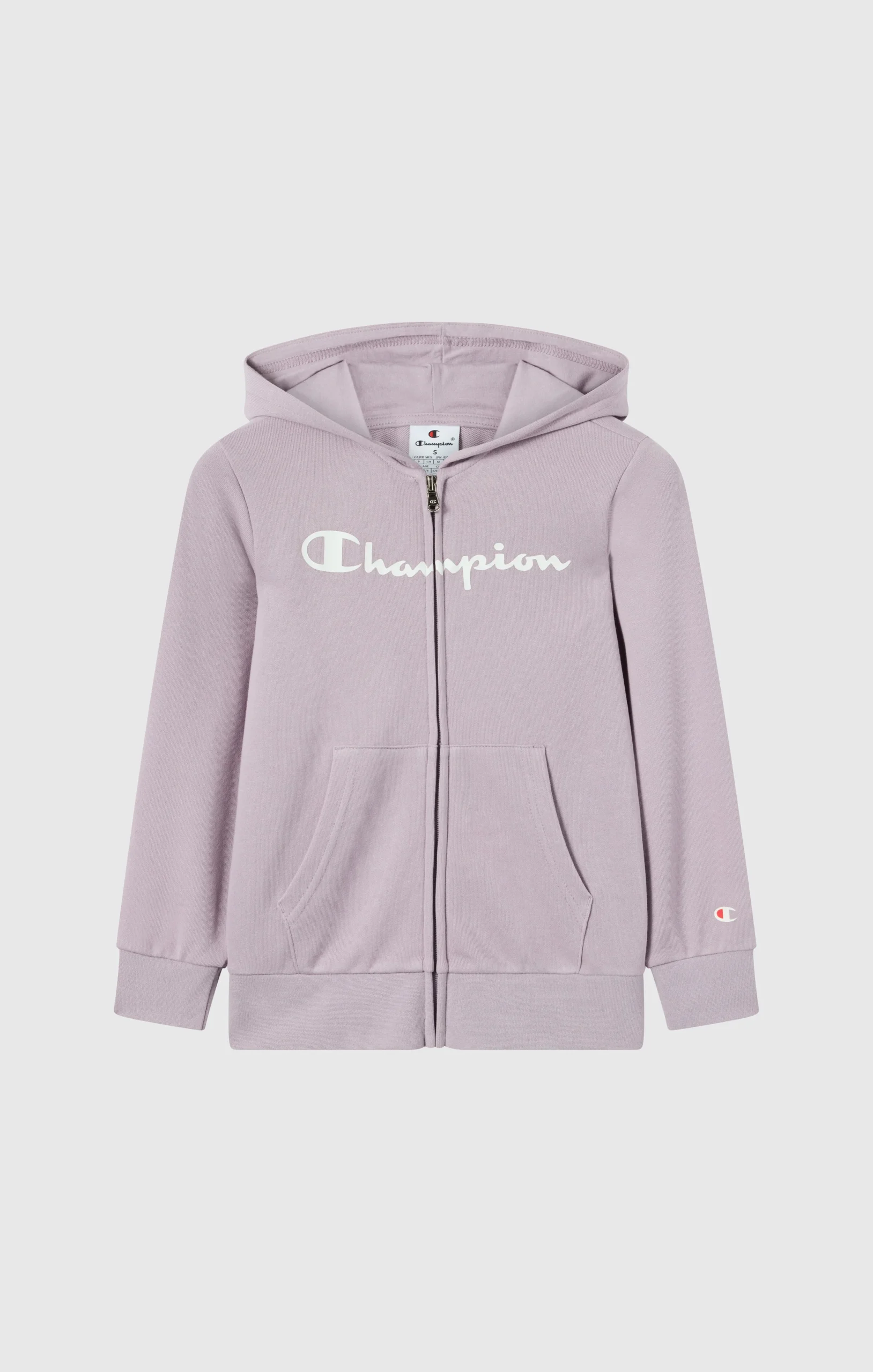 Boys’ Full Zip Hoodie with Maxi Logo