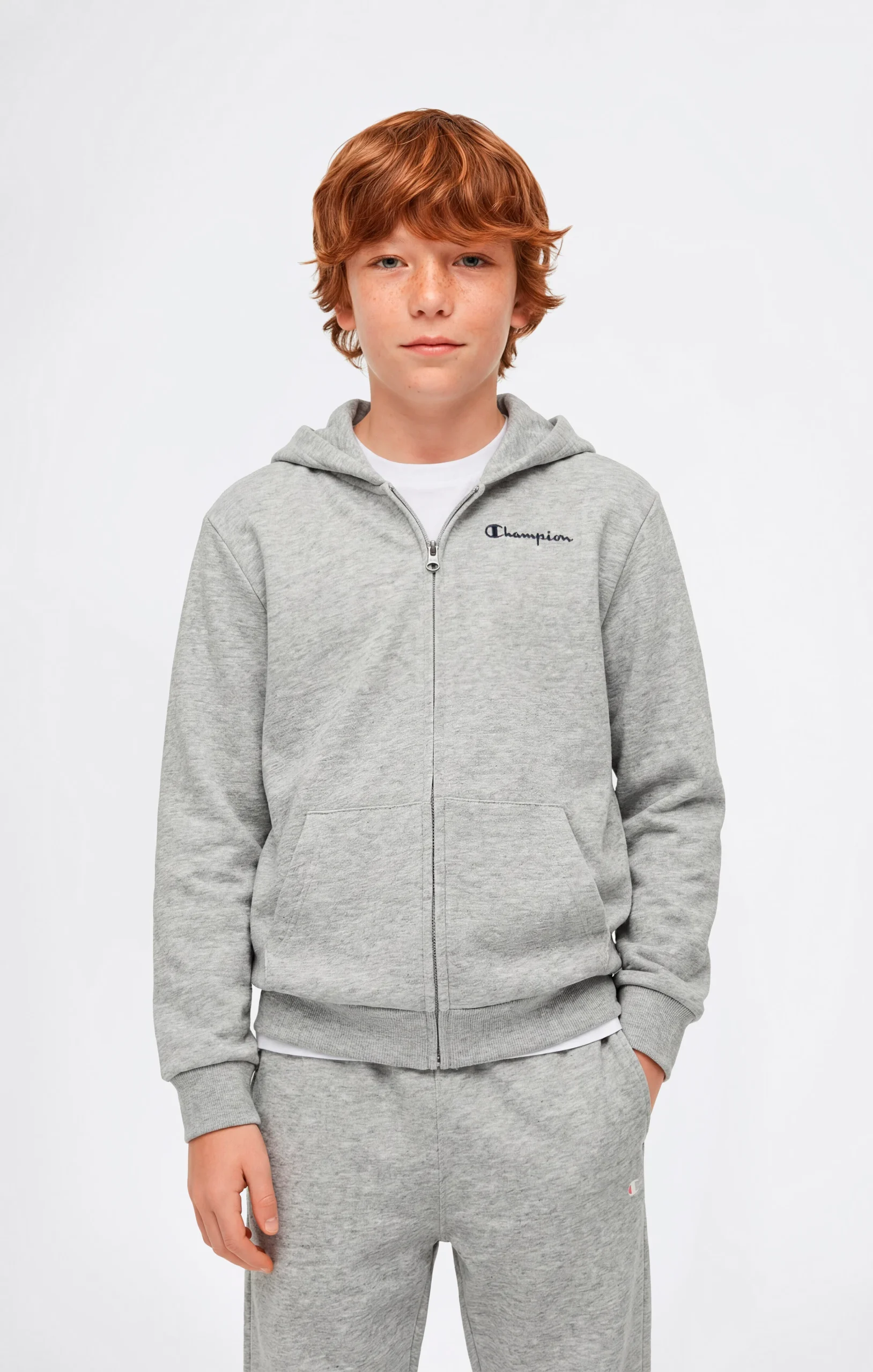 Boys’ Lightweight Full Zip Hooded Sweatshirt Icons