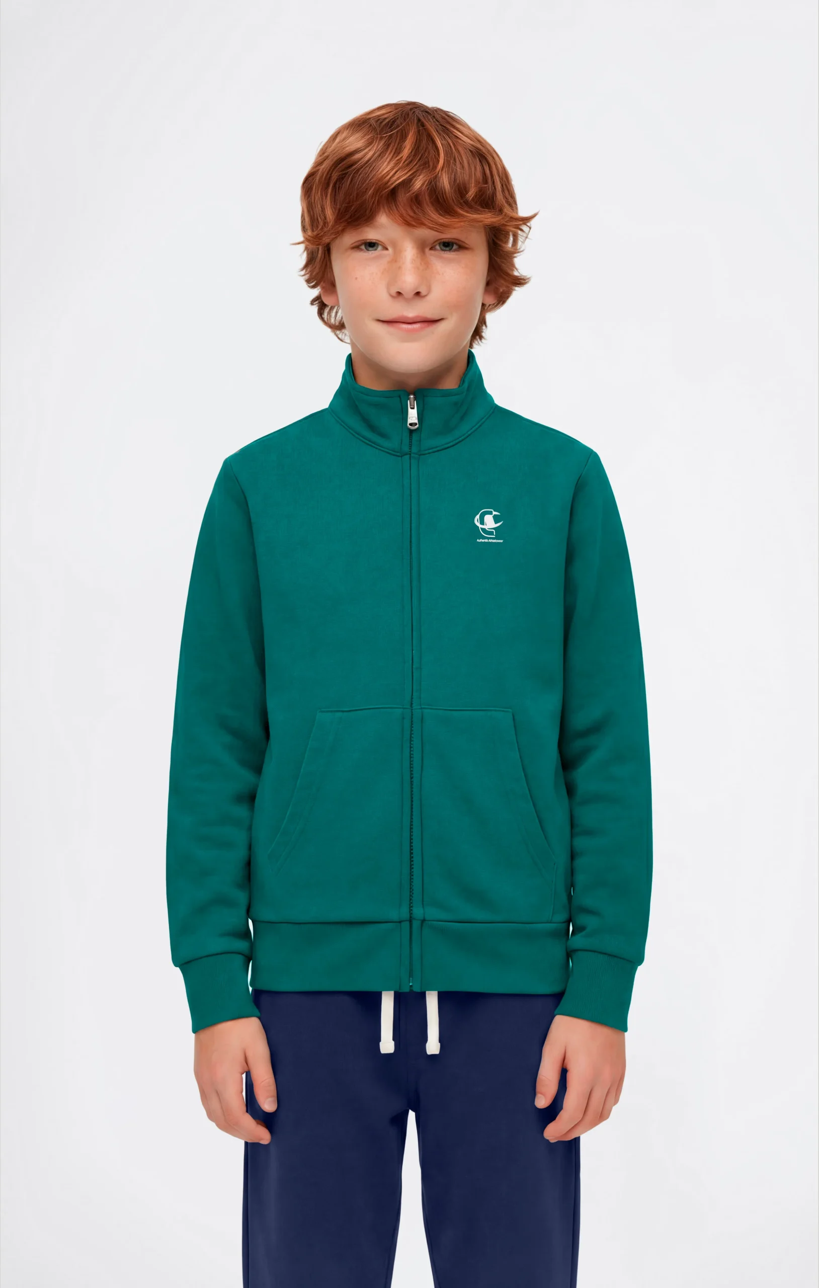 Boys’ Full Zip Sweatshirt and Pants Tracksuit with Graphic - Imagen 3