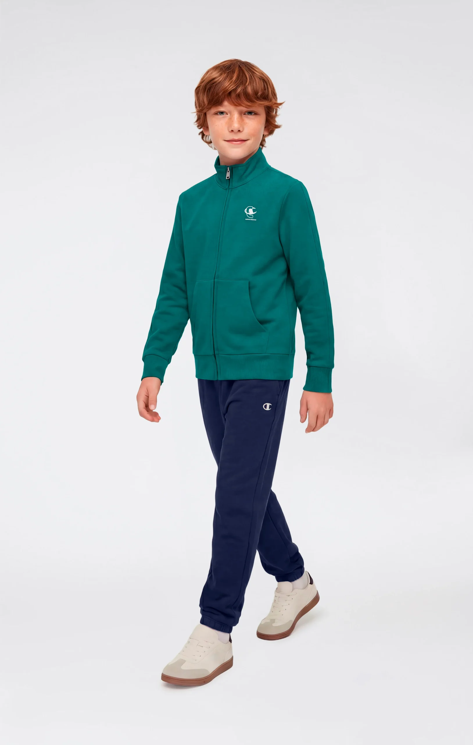 Boys’ Full Zip Sweatshirt and Pants Tracksuit with Graphic
